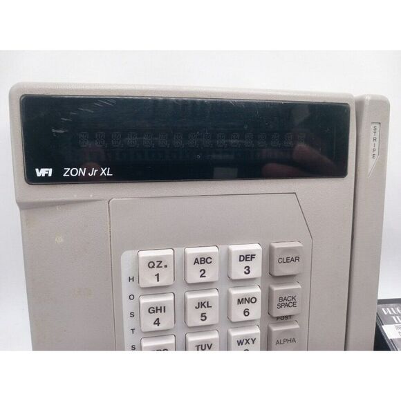 VeriFone Model ZON Jr. XL POS Credit Card Reader Older - Picture 3 of 13